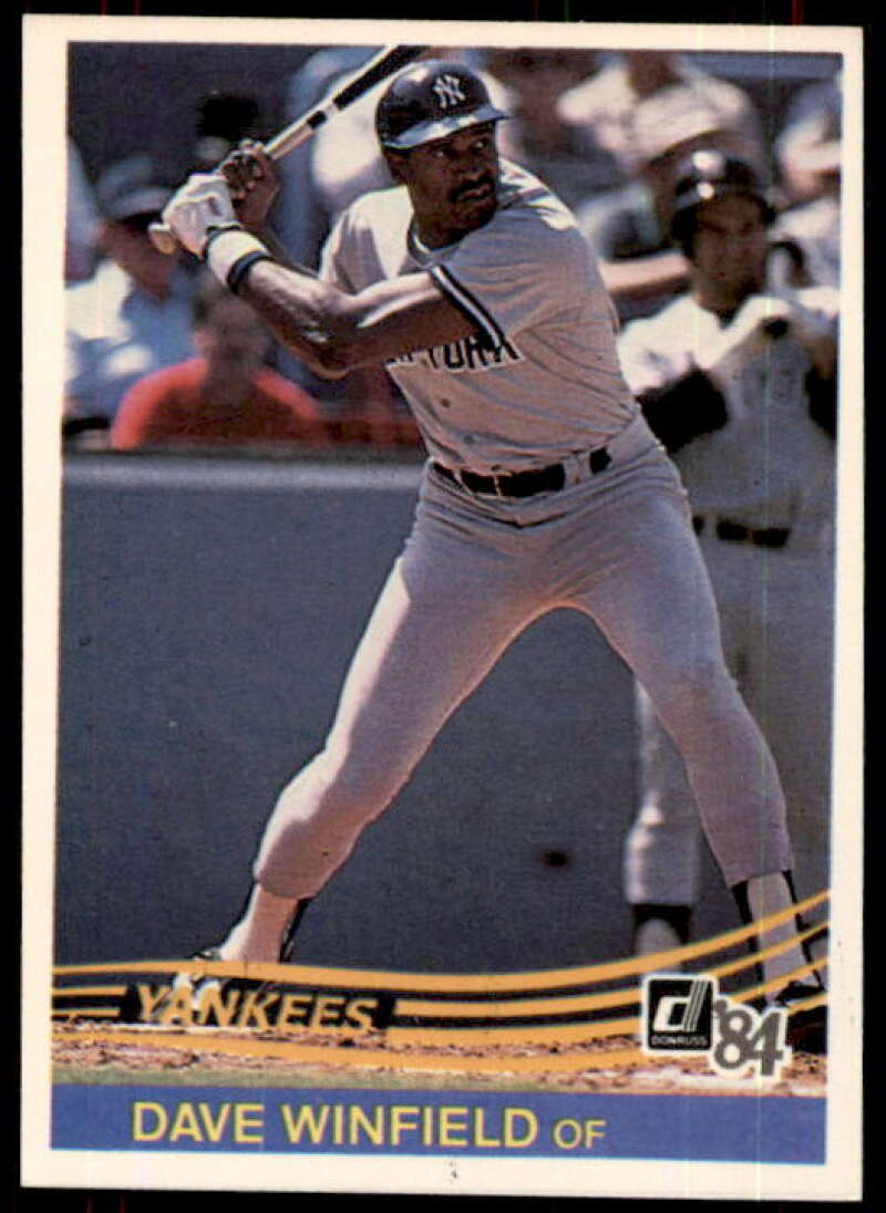 Dave Winfield Card 1984 Donruss #51 Image 1