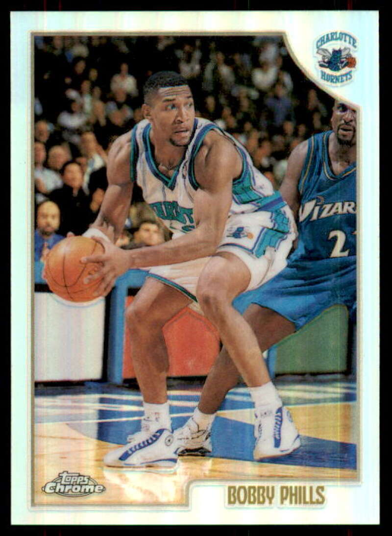 Bobby Phills Card 1998-99 Topps Chrome Refractors #87 Image 1