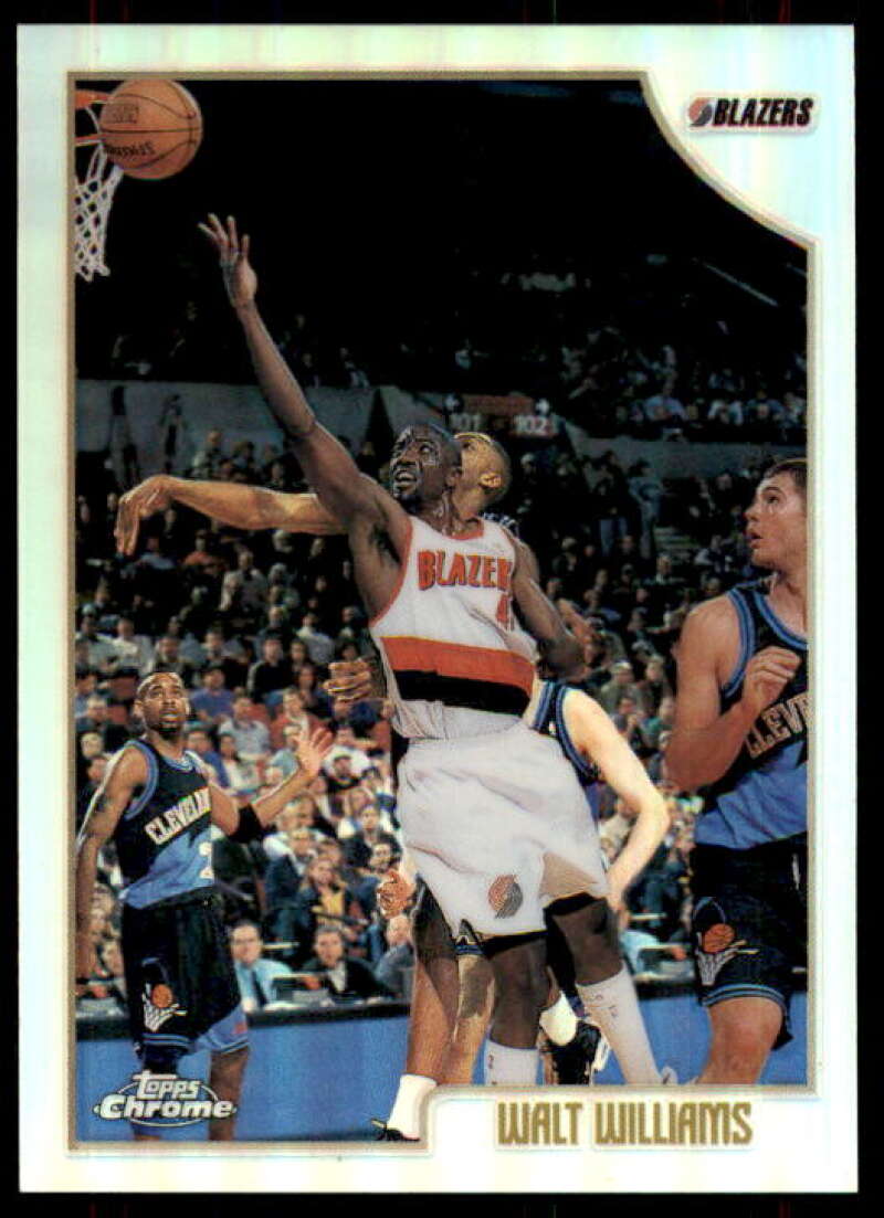 Walt Williams Card 1998-99 Topps Chrome Refractors #126 Image 1