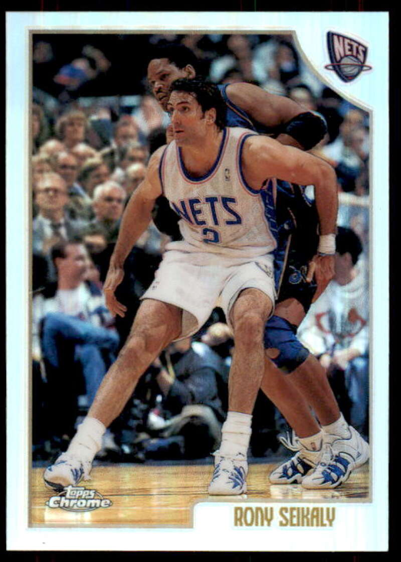 Rony Seikaly Card 1998-99 Topps Chrome Refractors #116 Image 1