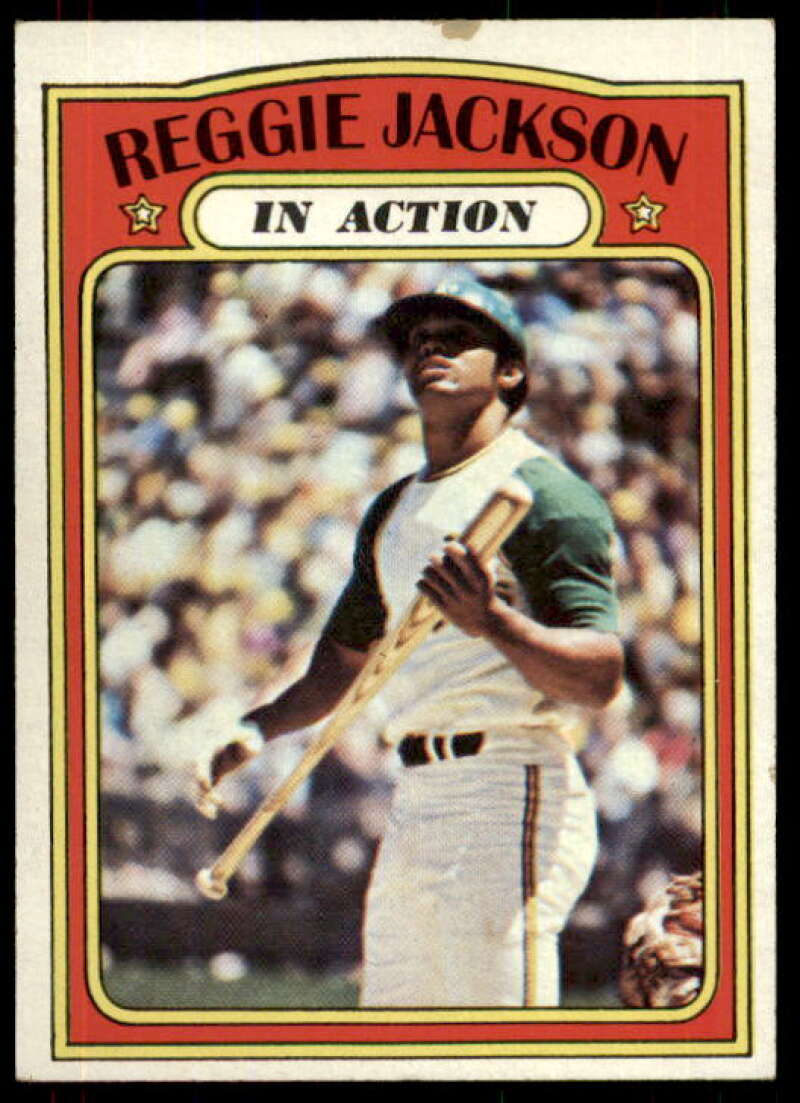 Reggie Jackson IA Card 1972 Topps #436 Image 1