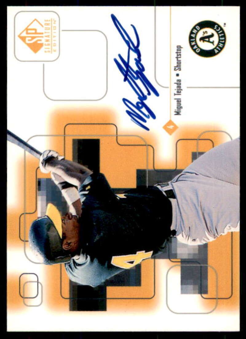 Miguel Tejada Card 1999 SP Signature Autographs #MT Image 1