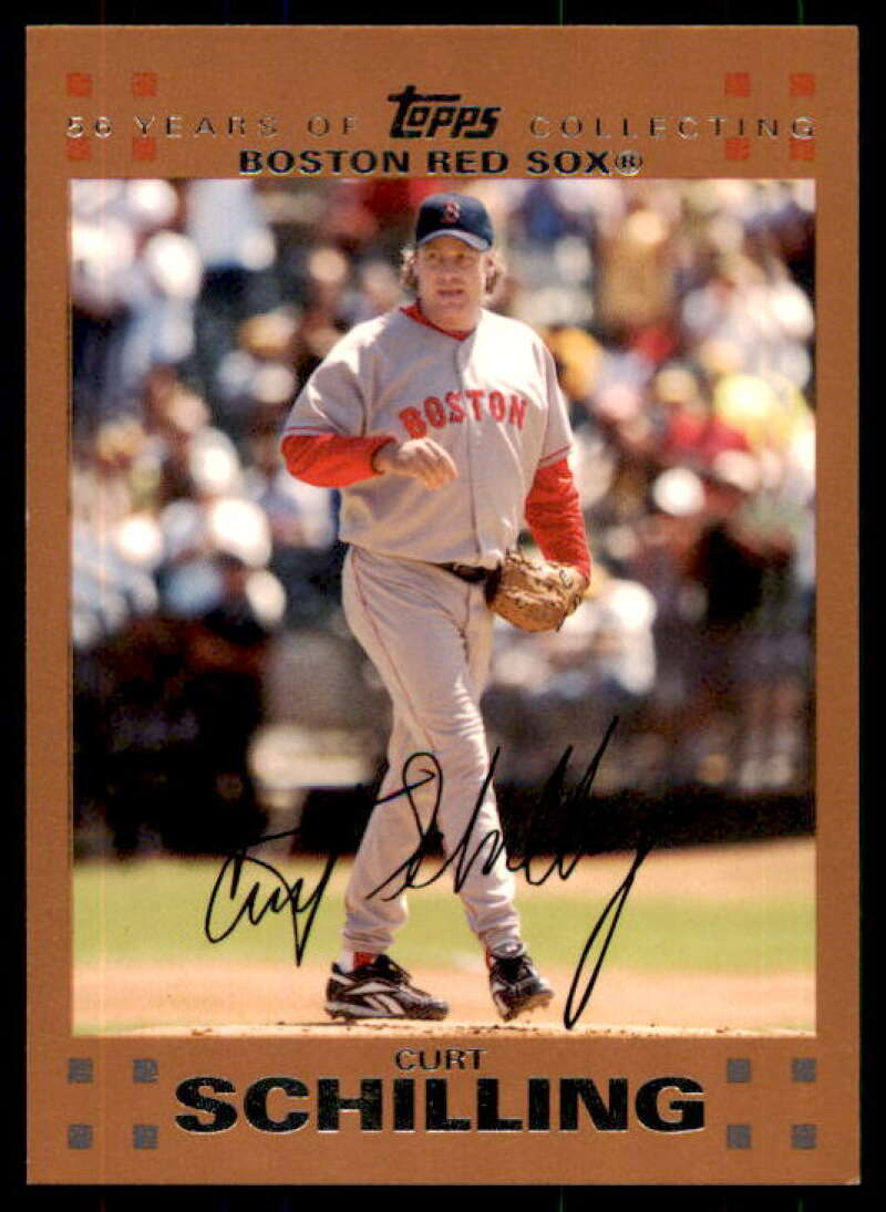 Curt Schilling Card 2007 Topps Copper #280 Image 1