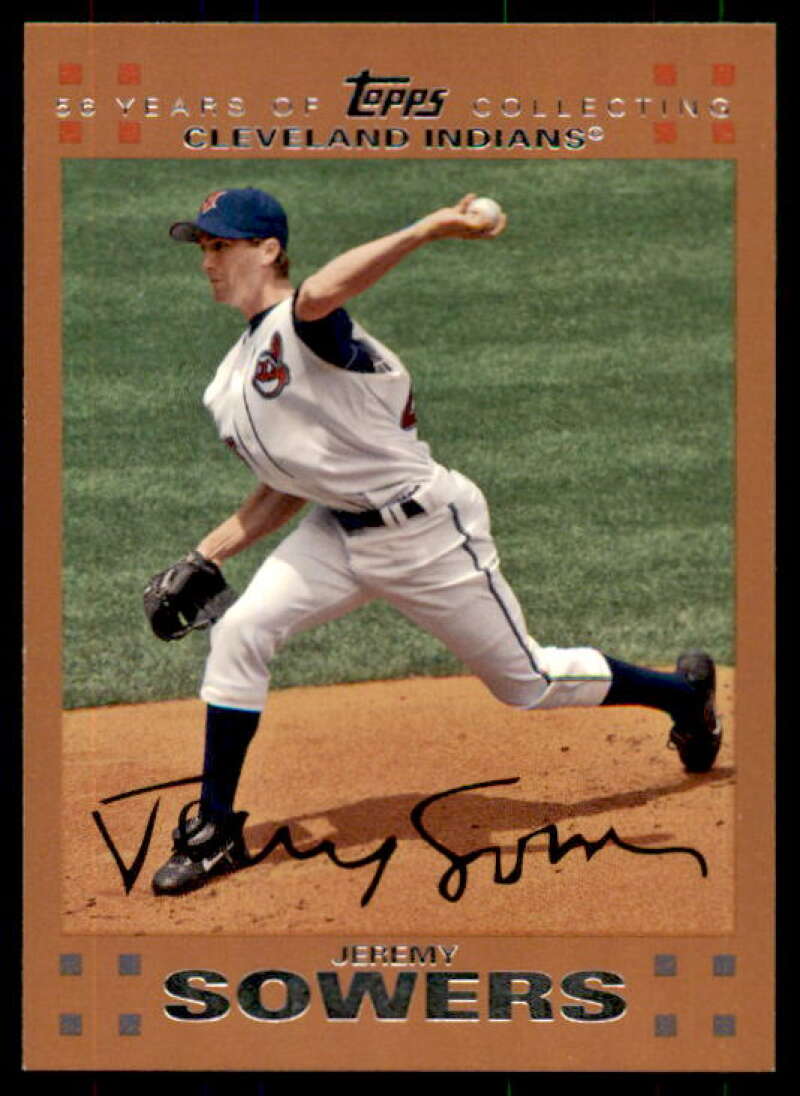 Jeremy Sowers Card 2007 Topps Copper #46 Image 1