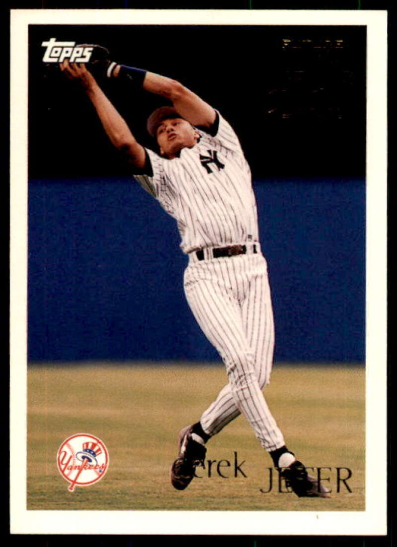 Derek Jeter Card 1996 Topps #219 Image 1