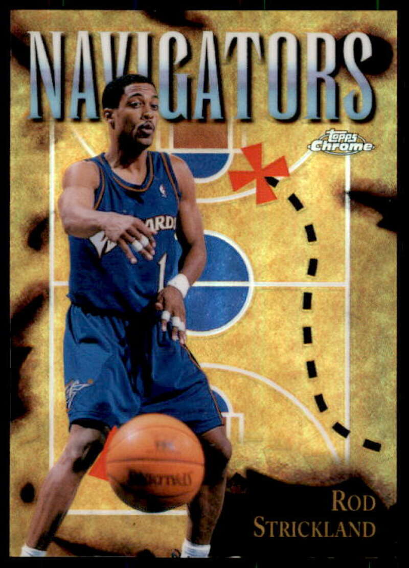 Rod Strickland Card 1998-99 Topps Chrome Season's Best Refractors #SB1 Image 1