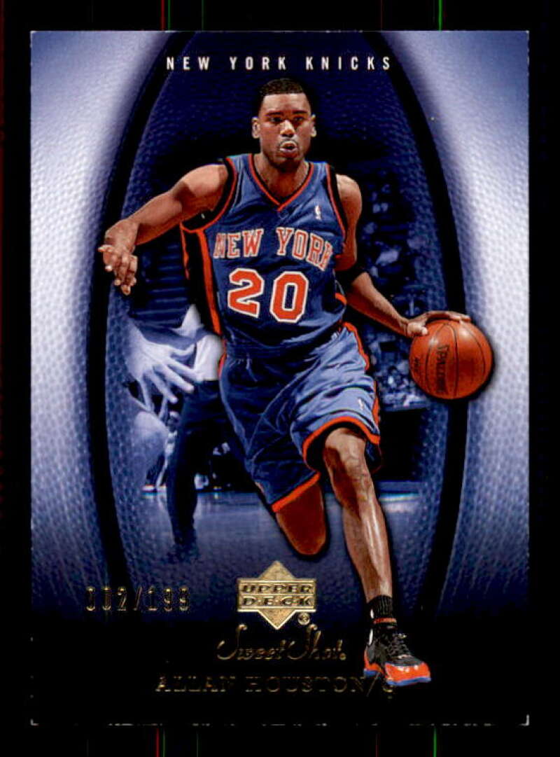 Allan Houston Card 2005-06 Sweet Shot Gold #65 Image 1