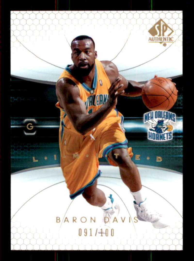 Baron Davis Card 2004-05 SP Authentic Limited #55 Image 1