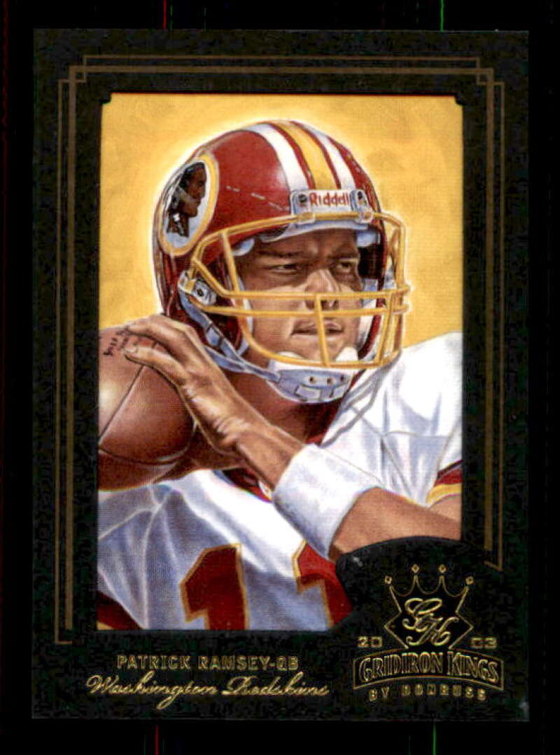 Patrick Ramsey Card 2003 Gridiron Kings Gold #100 Image 1