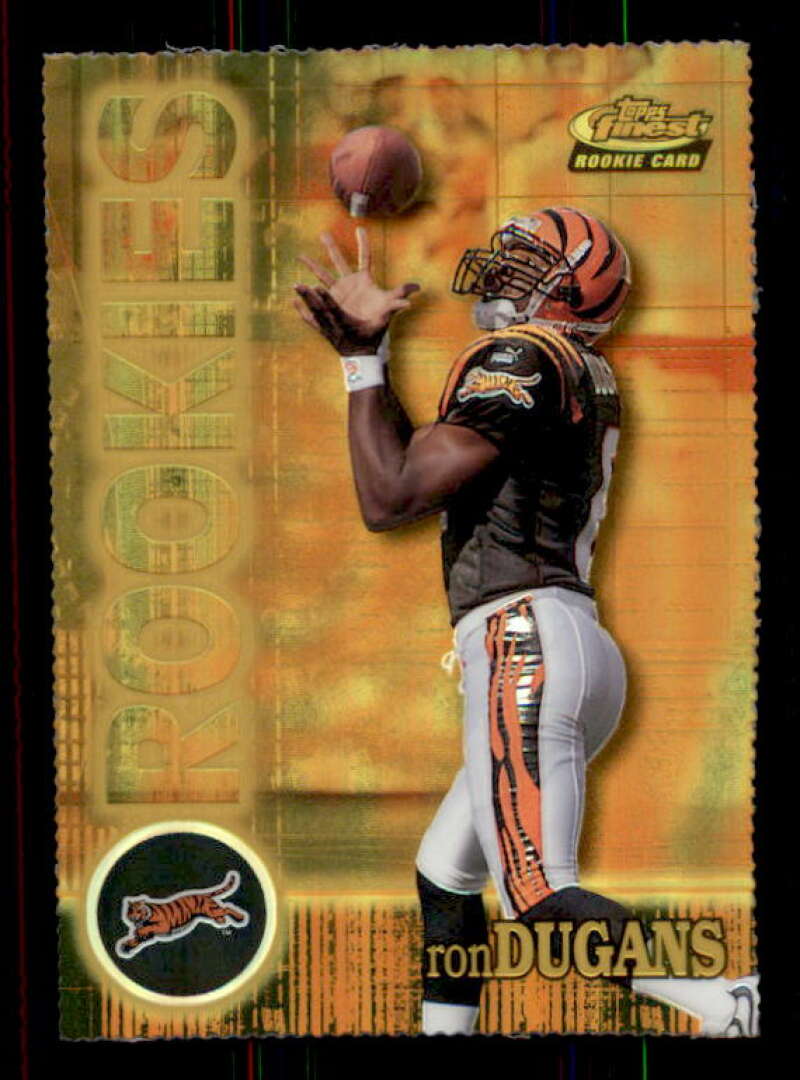 Ron Dugans Card 2000 Finest Gold/Refractors #134 Image 1