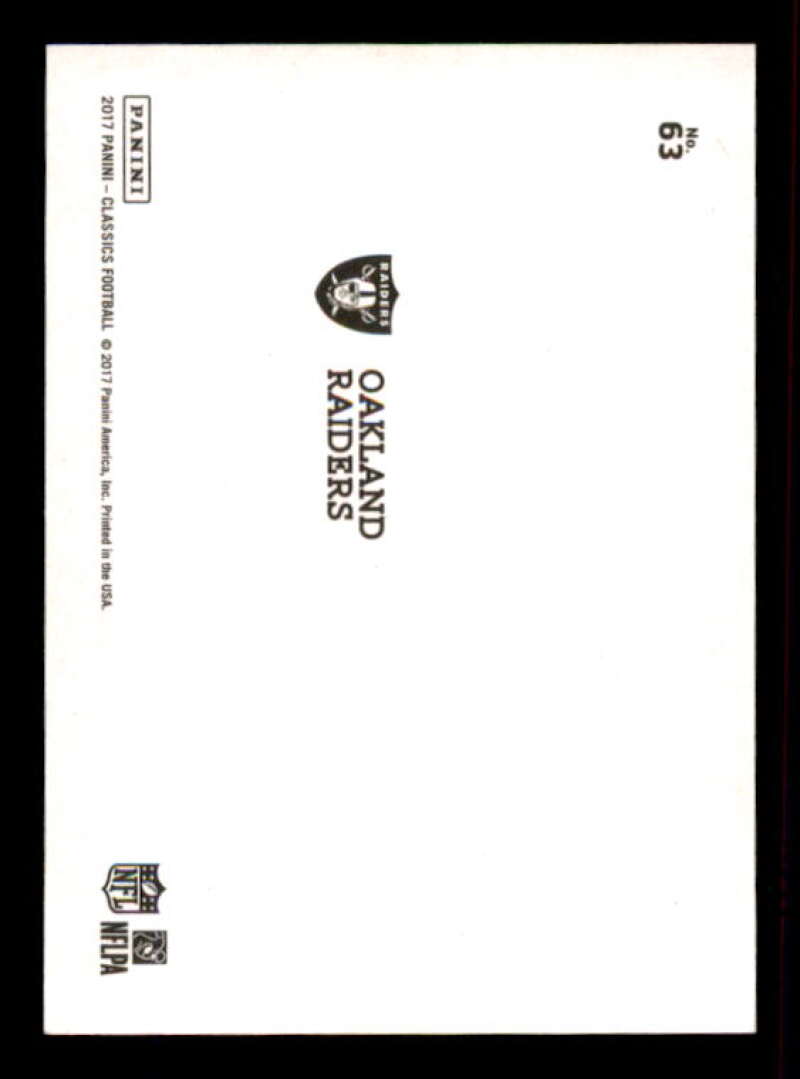 Amari Cooper Card 2017 Classics Blank Back #63 Image 2