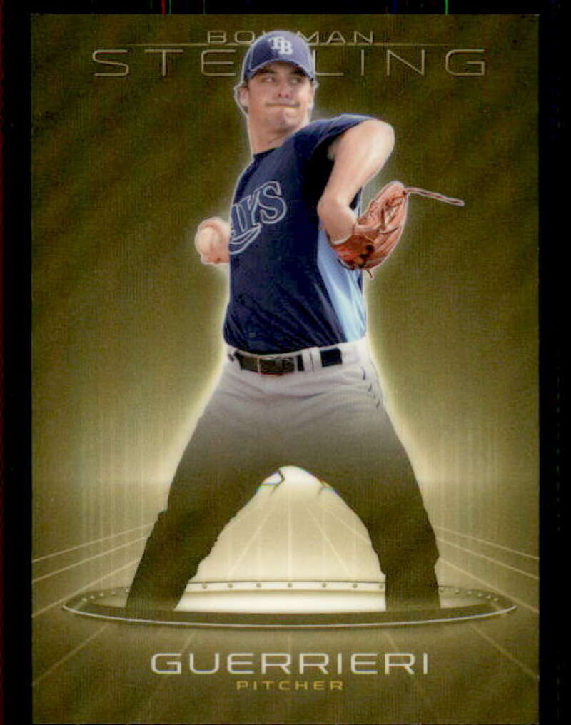 Taylor Guerrieri Card 2013 Bowman Sterling Prospects Gold Refractors #5 Image 1