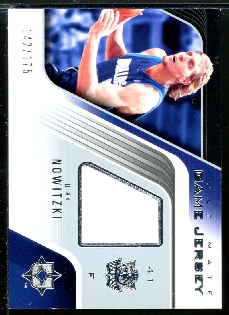 Dirk Nowitzki Card 2004-05 Ultimate Collection Game Jerseys #DN Image 1