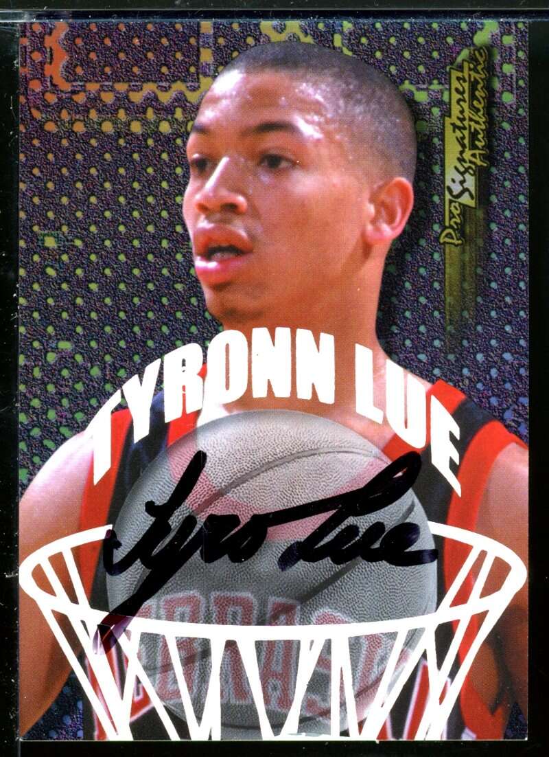 Tyronn Lue Card 1998 Collector's Edge Impulse Pro Signatures #20 Image 1