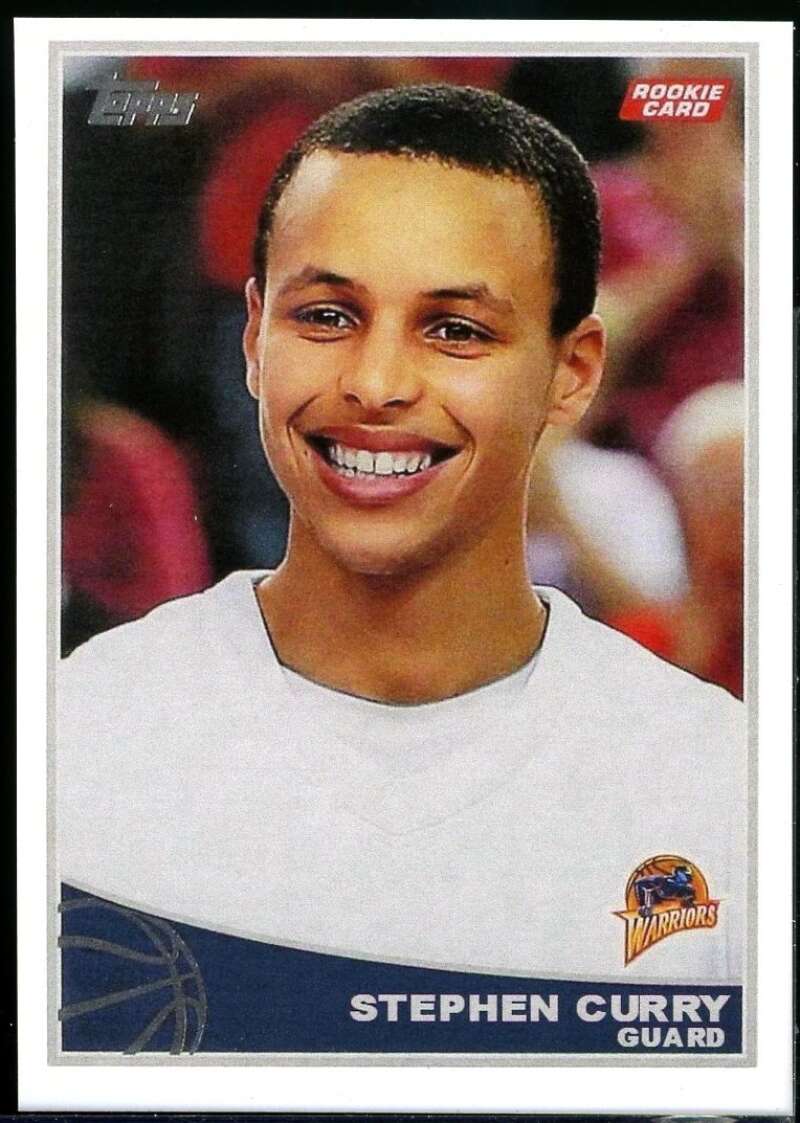 Stephen Curry Rookie REPRINT Card 2009-10 Topps #321 Image 1