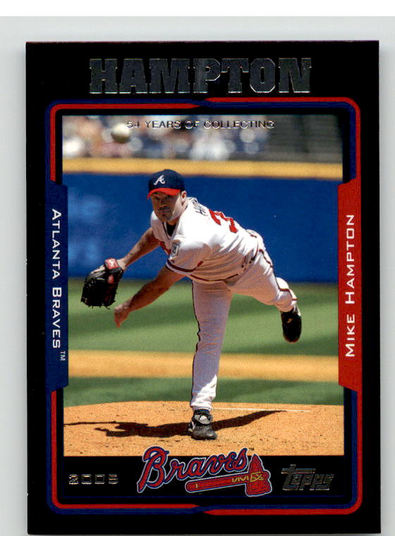 Mike Hampton Card 2005 Topps Black #23 Image 1