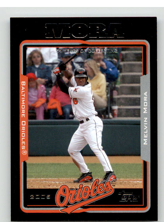 Melvin Mora Card 2005 Topps Black #48 Image 1