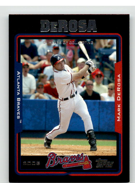 Mark DeRosa Card 2005 Topps Black #72 Image 1