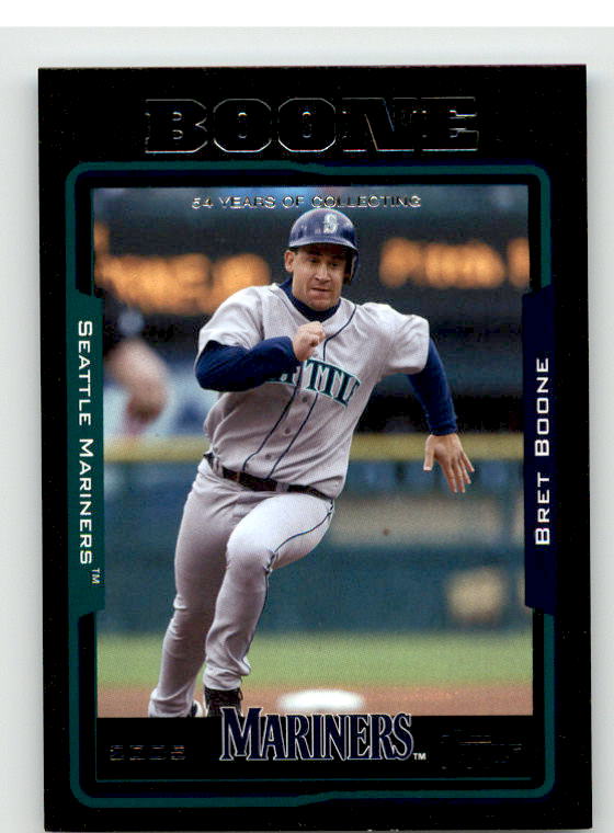 Bret Boone Card 2005 Topps Black #90 Image 1