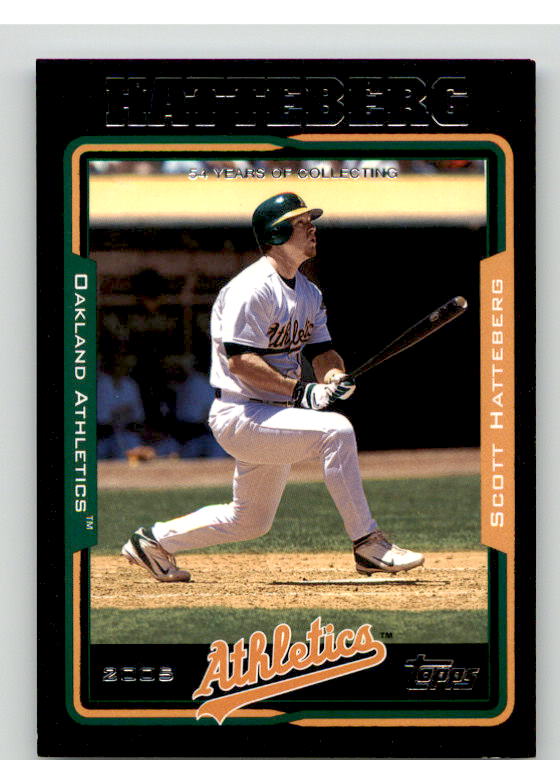 Scott Hatteberg Card 2005 Topps Black #99 Image 1