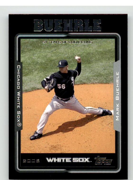 Mark Buehrle Card 2005 Topps Black #107 Image 1