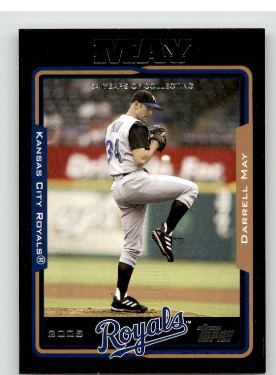 Darrell May Card 2005 Topps Black #113 Image 1