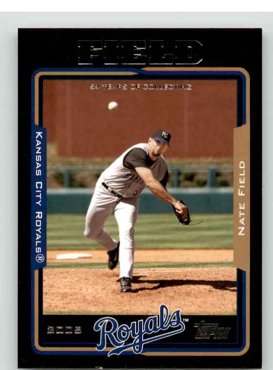Nate Field Card 2005 Topps Black #138 Image 1