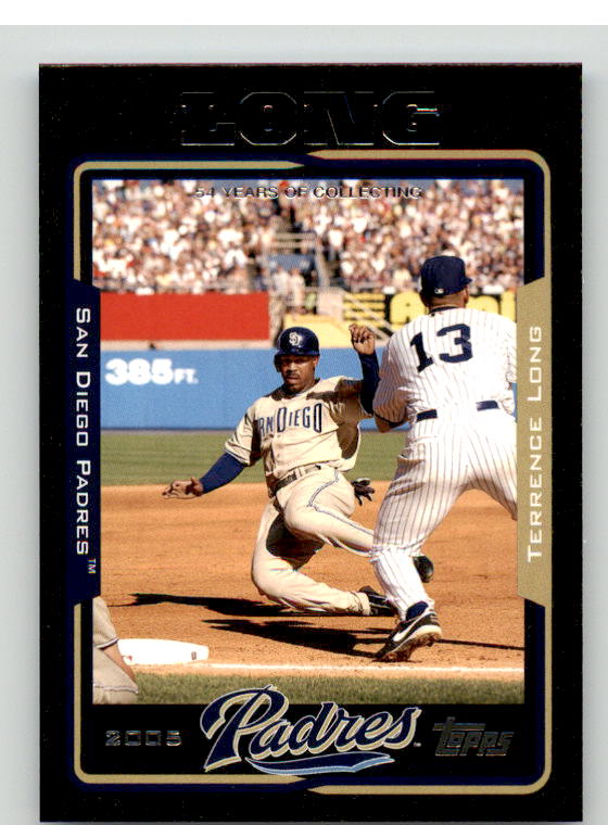 Terrence Long Card 2005 Topps Black #196 Image 1