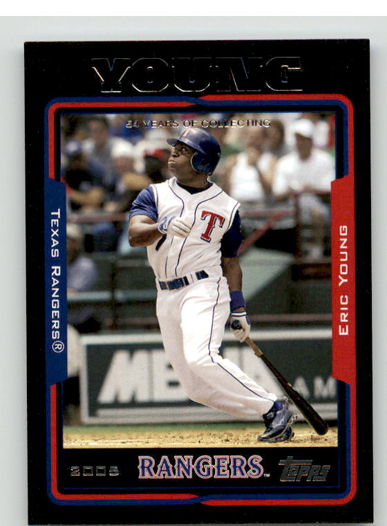 Eric Young Card 2005 Topps Black #209 Image 1