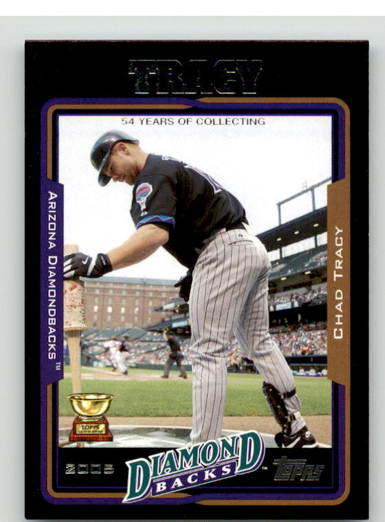 Chad Tracy Card 2005 Topps Black #212 Image 1