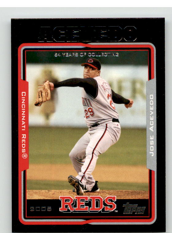 Jose Acevedo Card 2005 Topps Black #217 Image 1