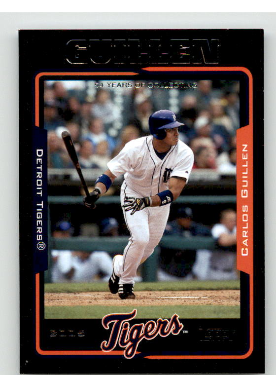 Carlos Guillen Card 2005 Topps Black #221 Image 1