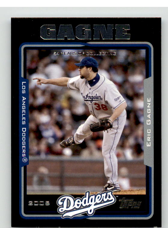 Eric Gagne Card 2005 Topps Black #238 Image 1