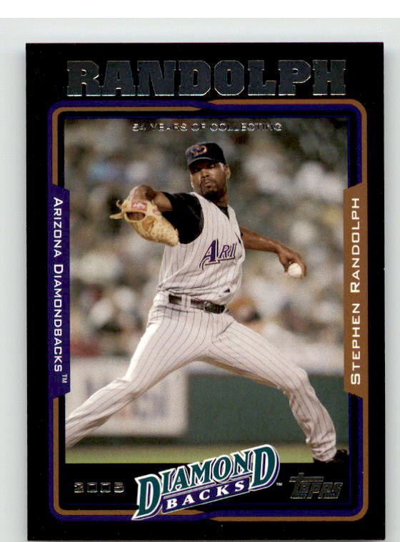 Stephen Randolph Card 2005 Topps Black #246 Image 1