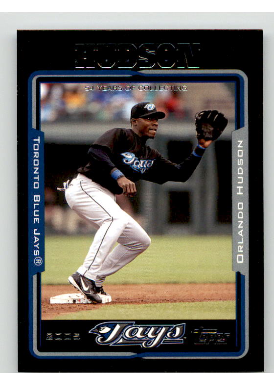 Orlando Hudson Card 2005 Topps Black #254 Image 1