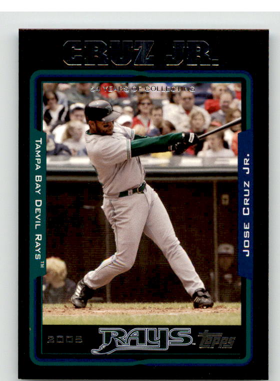 Jose Cruz Jr. Card 2005 Topps Black #261 Image 1