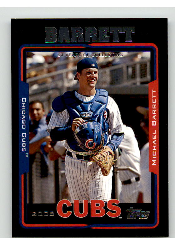 Michael Barrett Card 2005 Topps Black #262 Image 1