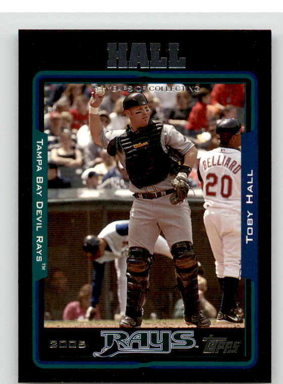 Toby Hall Card 2005 Topps Black #264 Image 1