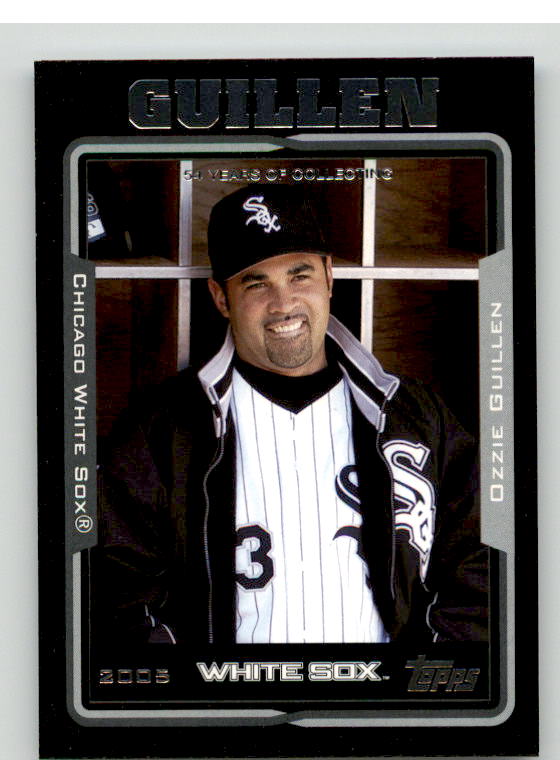 Ozzie Guillen MG Card 2005 Topps Black #273 Image 1