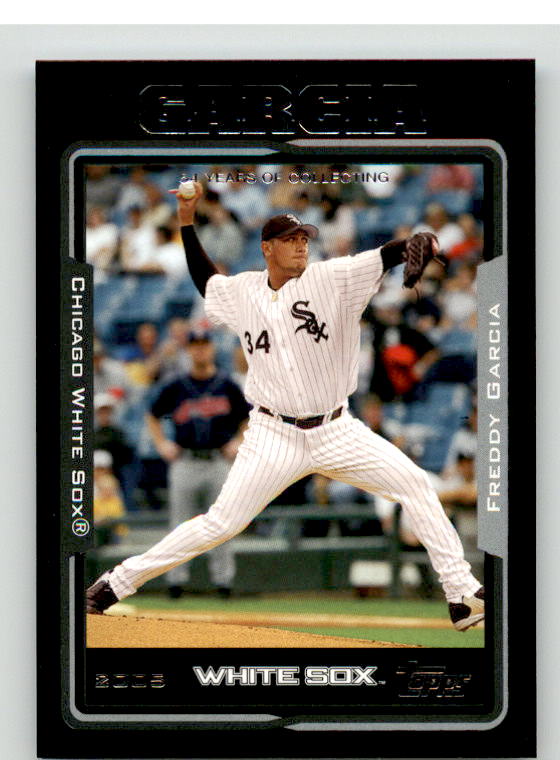 Freddy Garcia Card 2005 Topps Black #374 Image 1