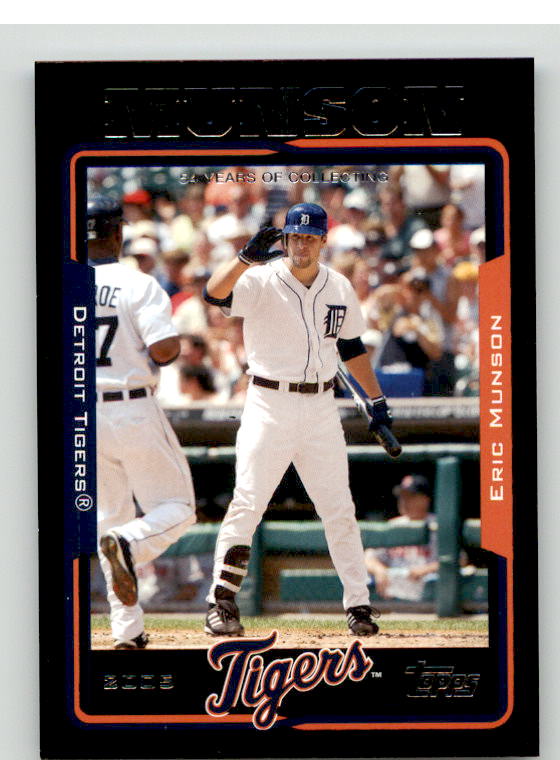 Eric Munson Card 2005 Topps Black #379 Image 1