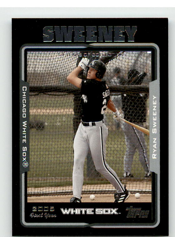 Ryan Sweeney FY Card 2005 Topps Black #308 Image 1