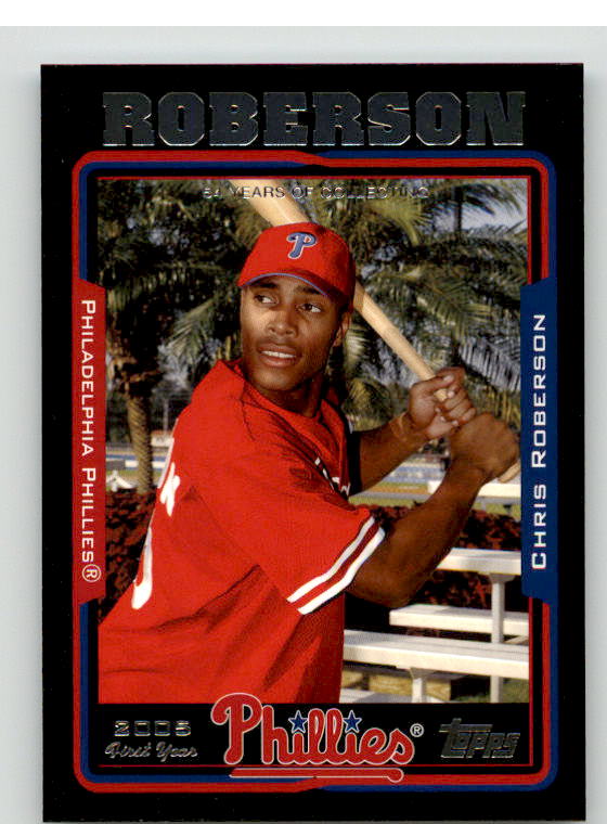 Chris Roberson FY Card 2005 Topps Black #312 Image 1