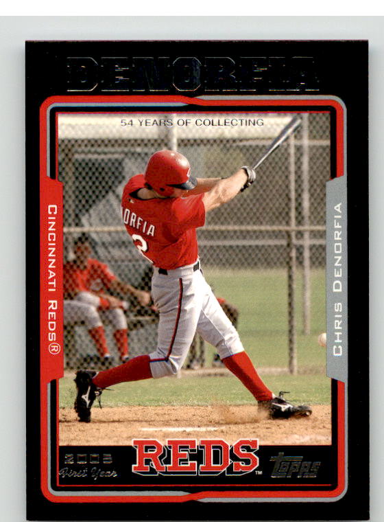 Chris Denorfia FY Rookie Card 2005 Topps Black #314 Image 1