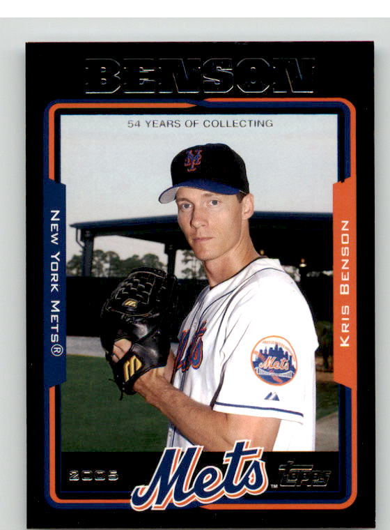 Kris Benson Card 2005 Topps Black #387 Image 1