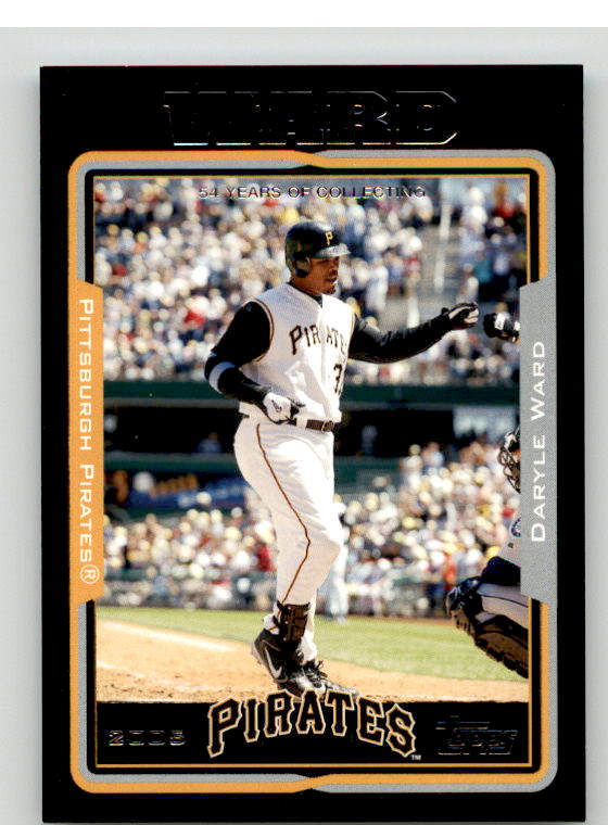 Daryle Ward Card 2005 Topps Black #391 Image 1