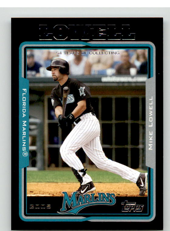 Mike Lowell Card 2005 Topps Black #405 Image 1