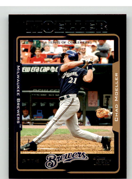 Chad Moeller Card 2005 Topps Black #416 Image 1
