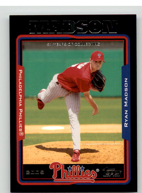 Ryan Madson Card 2005 Topps Black #430 Image 1