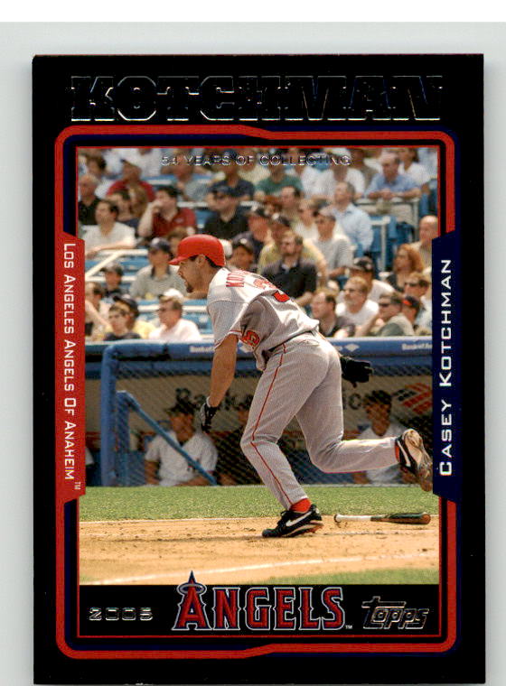 Casey Kotchman Card 2005 Topps Black #433 Image 1